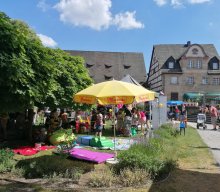 Familien- &amp; Kletter-Cafe Altstadtfest Lauf 2023